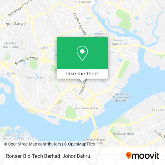 Ronser Bio-Tech Berhad map