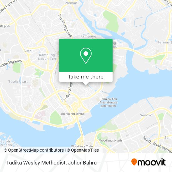 Tadika Wesley Methodist map