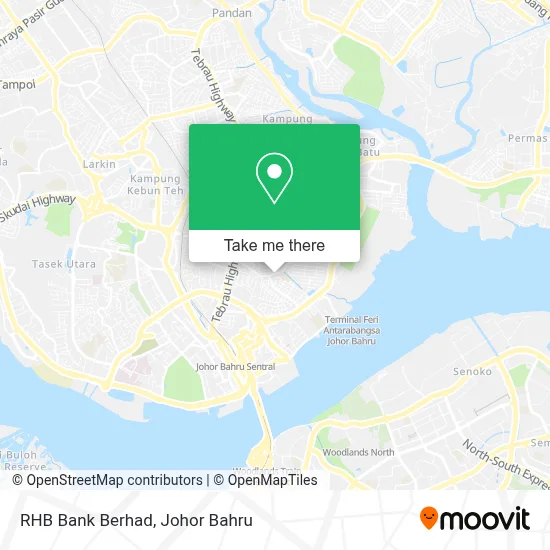 RHB Bank Berhad map