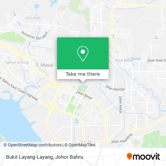 Bukit Layang-Layang map