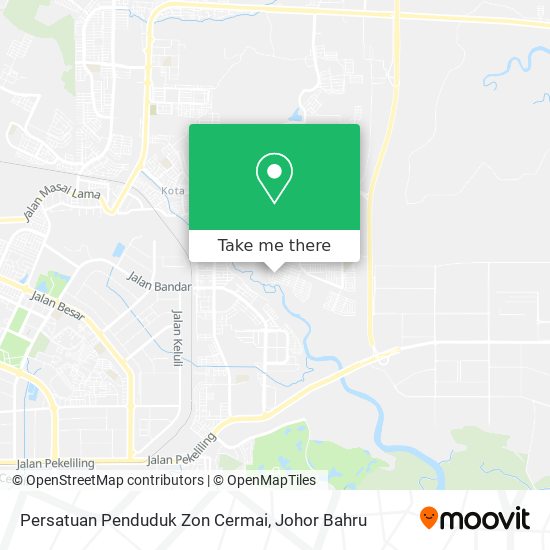 Persatuan Penduduk Zon Cermai map