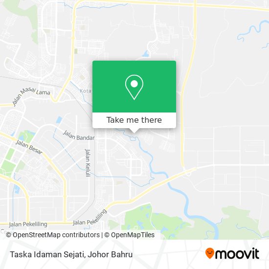 Taska Idaman Sejati map