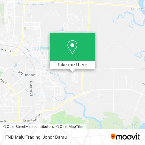 FND Maju Trading map