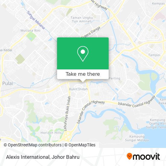 Alexis International map