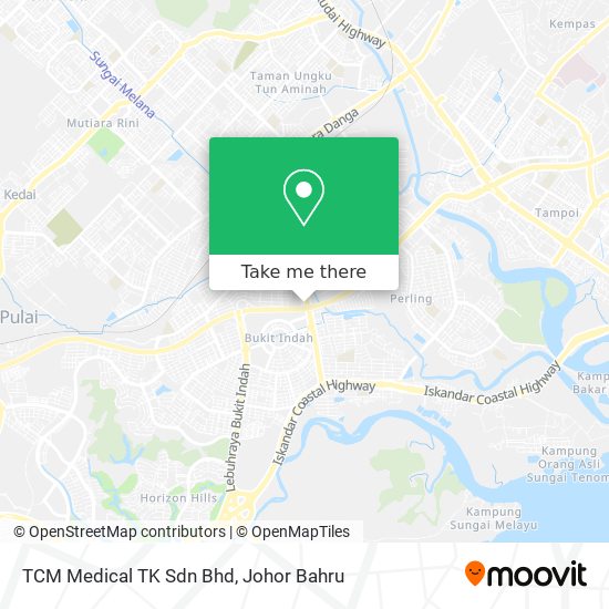 TCM Medical TK Sdn Bhd map