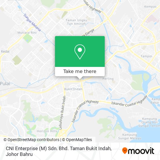 CNI Enterprise (M) Sdn. Bhd. Taman Bukit Indah map
