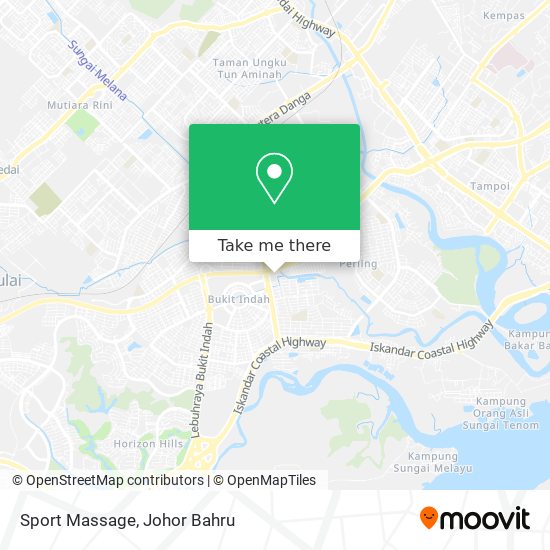 Sport Massage map