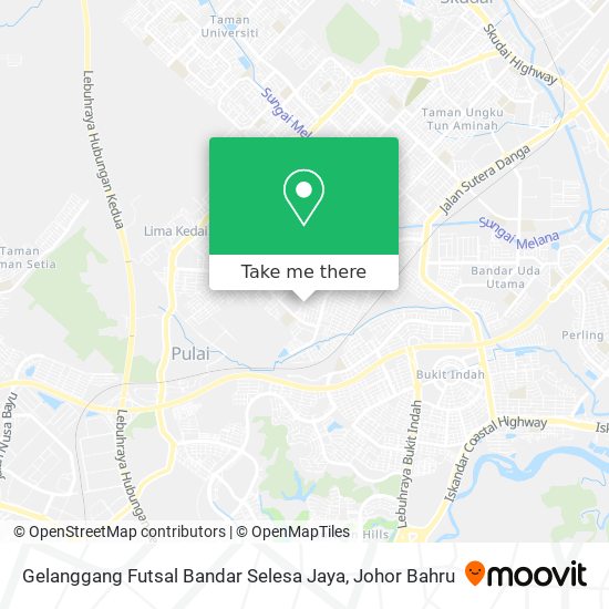 Gelanggang Futsal Bandar Selesa Jaya map