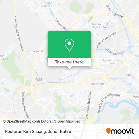 Restoran Kim Shuang map