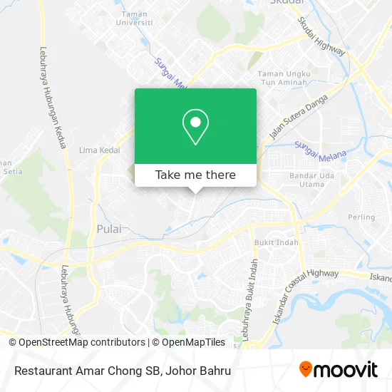 Restaurant Amar Chong SB map