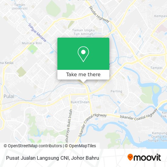 Pusat Jualan Langsung CNI map