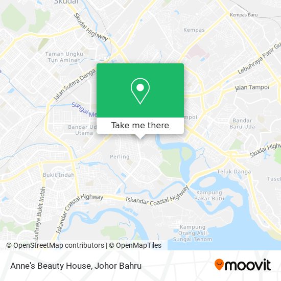 Anne's Beauty House map