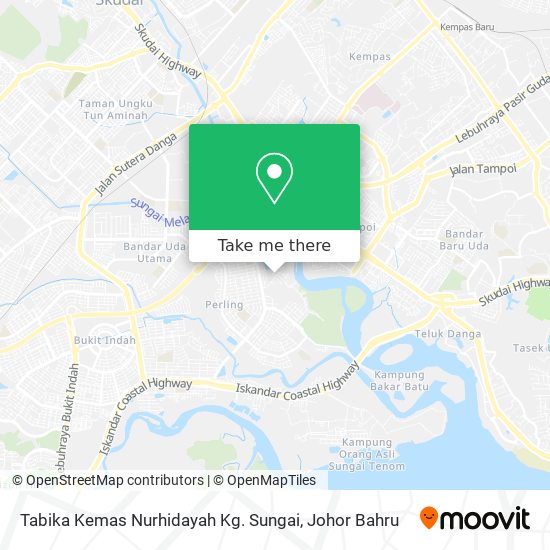 Tabika Kemas Nurhidayah Kg. Sungai map