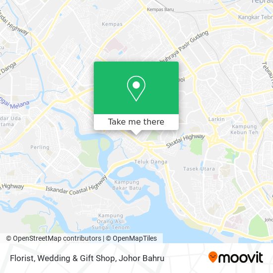 Florist, Wedding & Gift Shop map