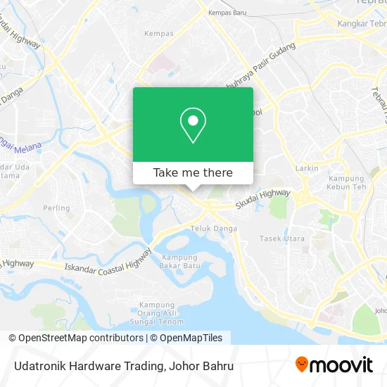 Udatronik Hardware Trading map