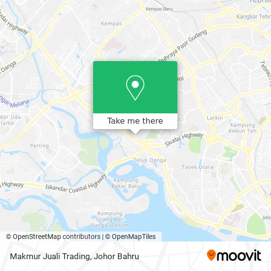 Makmur Juali Trading map
