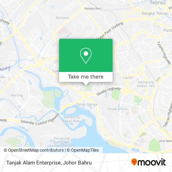 Tanjak Alam Enterprise map