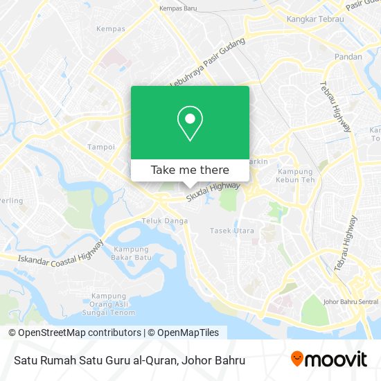 Satu Rumah Satu Guru al-Quran map