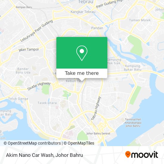 Akim Nano Car Wash map