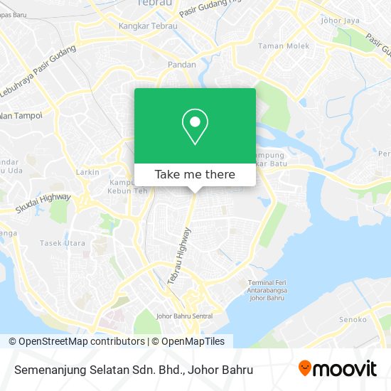 Semenanjung Selatan Sdn. Bhd. map