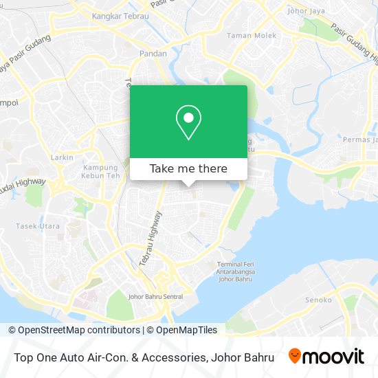 Top One Auto Air-Con. & Accessories map