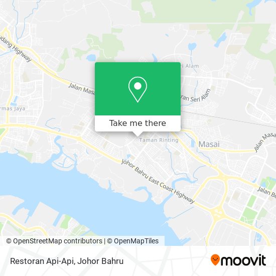 Restoran Api-Api map