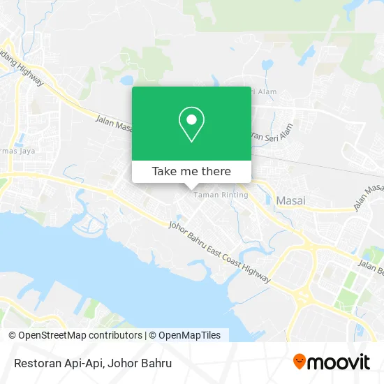 Restoran Api-Api map