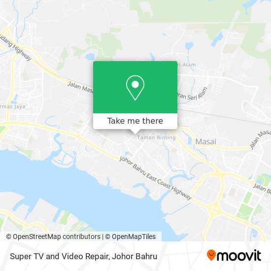 Super TV and Video Repair map