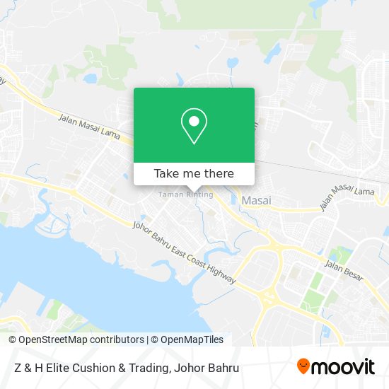 Z & H Elite Cushion & Trading map
