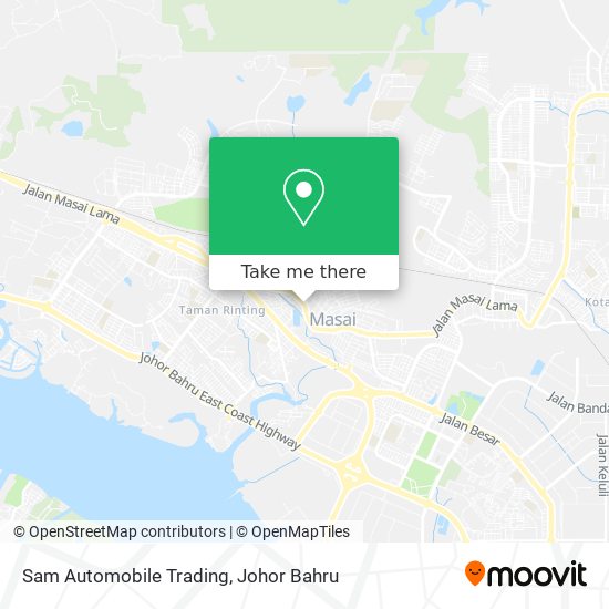 Sam Automobile Trading map
