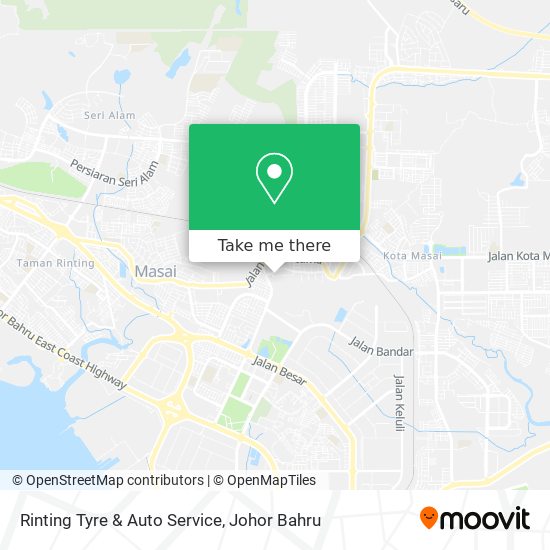 Rinting Tyre & Auto Service map