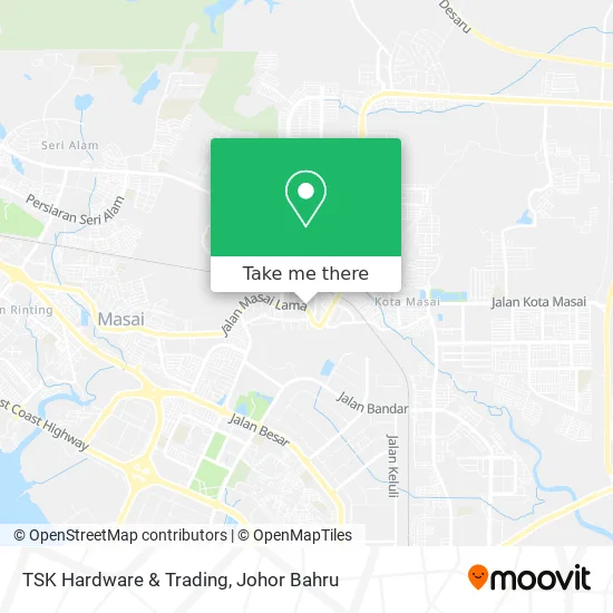 TSK Hardware & Trading map