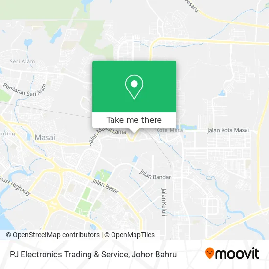PJ Electronics Trading & Service map