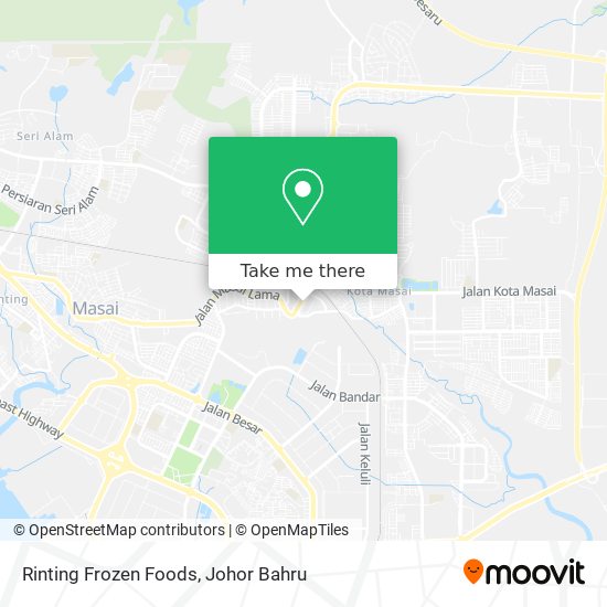 Rinting Frozen Foods map
