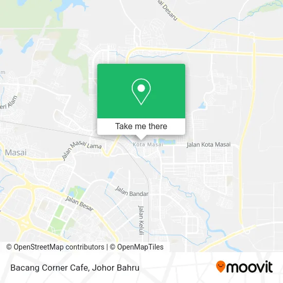 Bacang Corner Cafe map