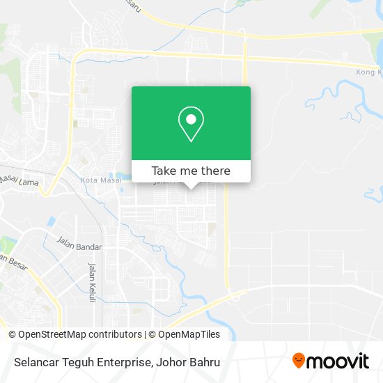 Selancar Teguh Enterprise map