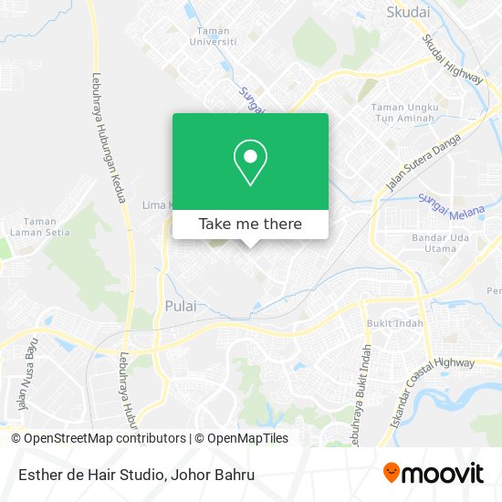 Esther de Hair Studio map