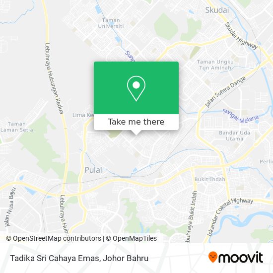 Tadika Sri Cahaya Emas map