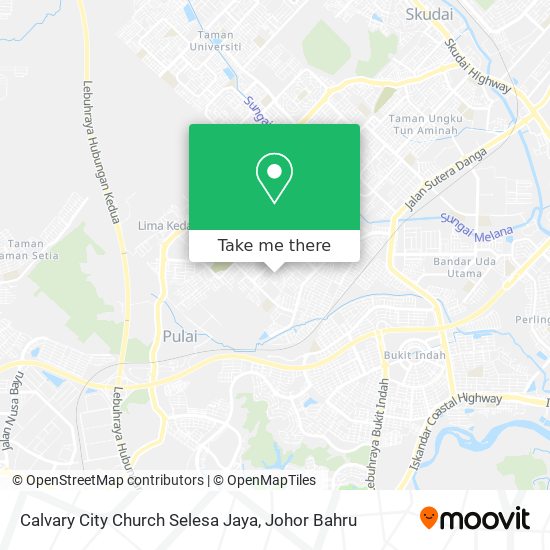 Calvary City Church Selesa Jaya map