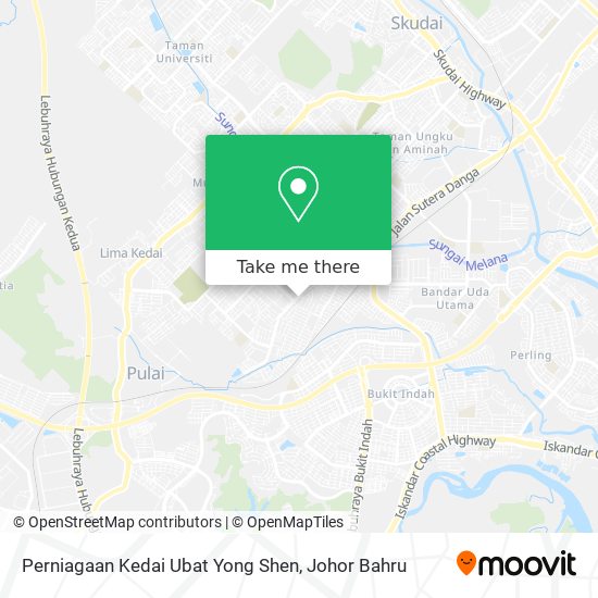Perniagaan Kedai Ubat Yong Shen map