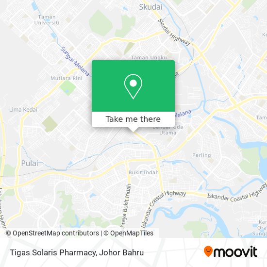 Tigas Solaris Pharmacy map