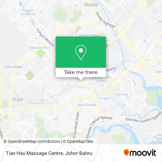 Tian Hau Massage Centre map