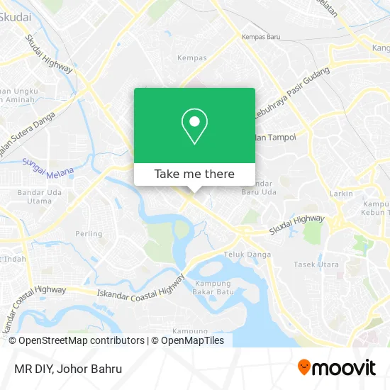 MR DIY map