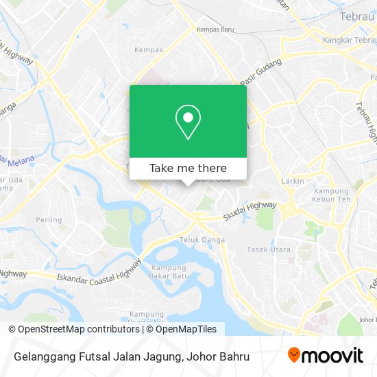 Gelanggang Futsal Jalan Jagung map