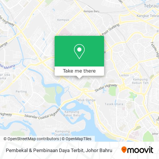 Pembekal & Pembinaan Daya Terbit map