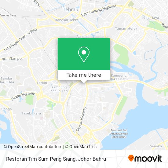 Restoran Tim Sum Peng Siang map