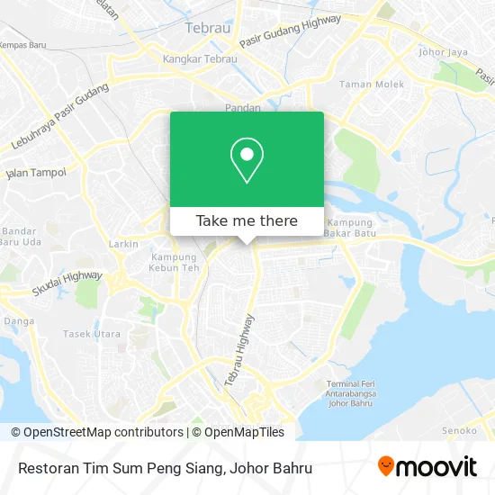 Restoran Tim Sum Peng Siang map