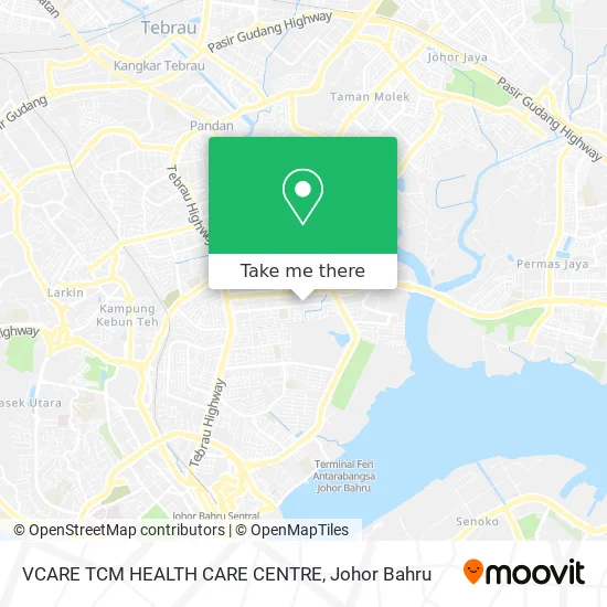 VCARE TCM HEALTH CARE CENTRE map