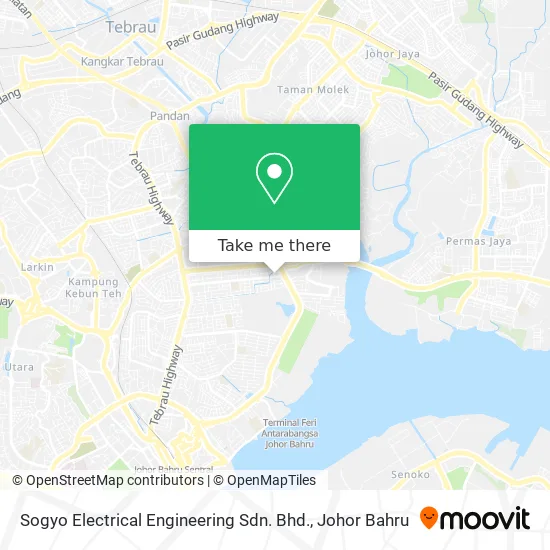 Sogyo Electrical Engineering Sdn. Bhd. map