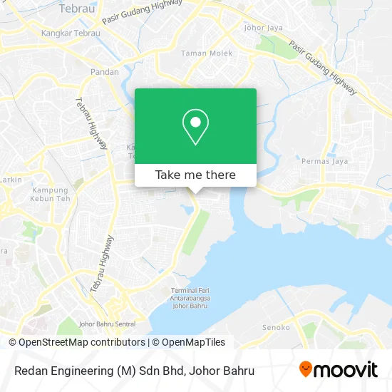 Redan Engineering (M) Sdn Bhd map
